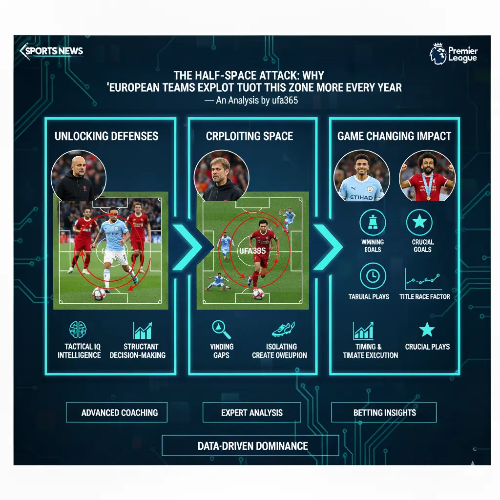 Half-Space พื้นที่ทองของเกมรุกยุคใหม่ วิเคราะห์เชิงลึก