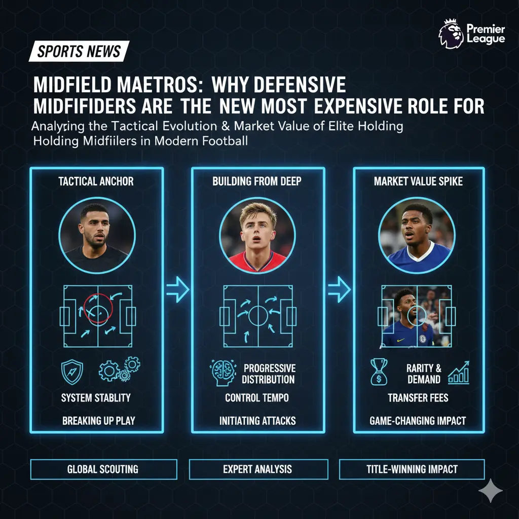 ทำไมกองกลางเชิงรับถึงกลายเป็นตำแหน่งค่าตัวแพงในยุคฟุตบอลใหม่